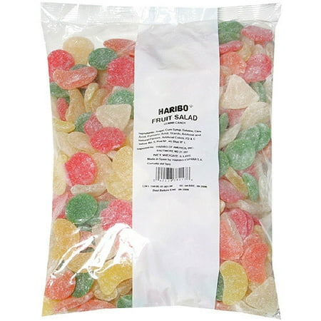 Haribo Fruit Salad Gummi Candy, 5 lb (Pack of 1)