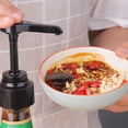 thumbnail image 4 of Bewildely Bomba de salsa, dispensador de aceite, boquilla de presión, mano de obra fina, utensilios de cocina pequeños, consumo doméstico, Cocina y Comedor Negro, 4 of 6