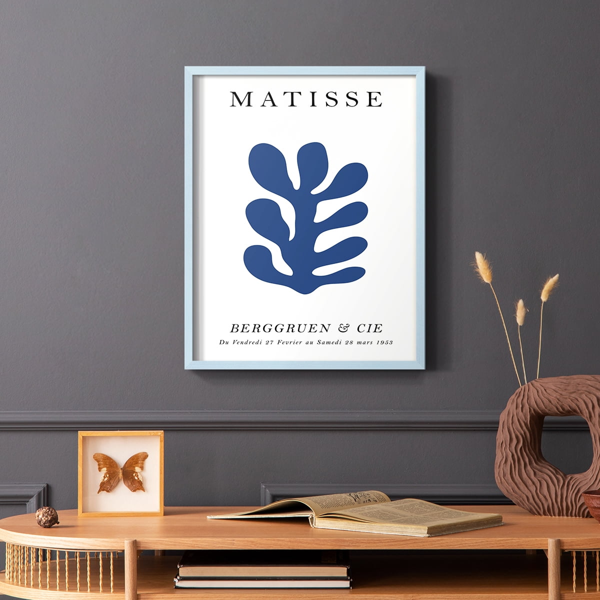 Matisse CCXCVIII in Solid Wood 11 x 14 Framed Print