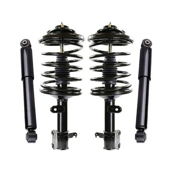 Front and Rear Suspension Strut and Shock Absorber Assembly Kit - Compatible with 2003 - 2008 Honda Pilot 2004 2005 2006 2007