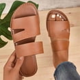 thumbnail image 4 of LEEYNEER Women Sandals Clearance 2023! Women‘s Flat Sandals Extremely Comfy Slides Sandals New Flat Shoes With Sandals And Casual Open Toe Slippers Summer Athletic Outdoor Beach Sandals, 4 of 5