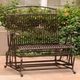 thumbnail image 2 of Pemberly Row Causeuse Berçante de Patio en Fer, Bronze, 2 of 5