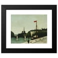 thumbnail image 2 of Henri Rousseau 14x12 Black Modern Framed Museum Art Print Titled - Our Lady, 2 of 5