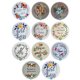 thumbnail image 5 of Kit de bordado de tela DIY de flores tridimensionales de Worallymy regalo para principiantes costura Floral decoración del hogar punto de cruz Worallymy JD735816024, 5 of 7
