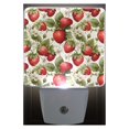 thumbnail image 3 of Strawberries with Floral Night Light LED Dusk to Dawn Auto Sensor Night Lamp Plug-in Nightlight for Bedroom Hallway Kitchen 2 PCs, 3 of 7