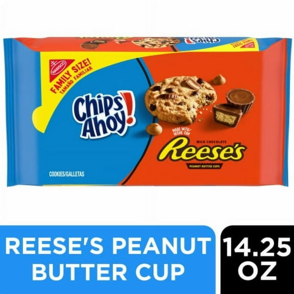 2X-Chips Ahoy! Cookies With Reese’s Peanut Butter Cups - 14.25 oz