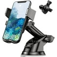 thumbnail image 1 of WWS-Cell Phone Holder Car,360°Rotatable Car Phone Mount for Windshield Dashboard Air Vent,360° Rotate Car Phone Mount Compatible with 13 Pro Max/13/12/11 and All Smartphones, 1 of 4