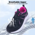 thumbnail image 3 of AiEles Womens Wide Toe Box Walking Shoes with Arch Support, Orthotic Sneakers for Daily Use,Cushioned Tennis Shoes for Plantar Fasciitis Relief, 3 of 6