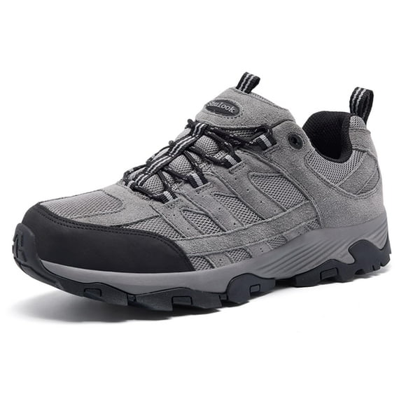 Zapatos de senderismo SHULOOK impermeables para hombre, ligeros y transpirables, zapatos antideslizantes para actividades al aire libre