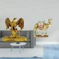 thumbnail image 2 of Figura De Camello, Escultura Animal, Artesanía, Arte Moderno, Adorno De Resina, Estatua, Decoración Del Hogar Para Escritorio, Interior, Oficina, Comedor, Gabinete, Entrada, Estante, Sala De, 2 of 7