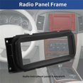thumbnail image 4 of 1Din Car Stereo Radio Fascia Panel Mount Frame for Jeep Grand Cherokee 2005, 4 of 5