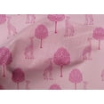 thumbnail image 4 of oneOone Cotton Poplin Fabric Tree & Giraffe Block Print Fabric By The Yard 42 Inch Wide, 4 of 4