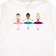 thumbnail image 3 of Inktastic Little Ballerina Trio Toddler Hoodie, 3 of 4