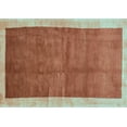 thumbnail image 1 of Ahgly Company Indoor Rectangle Abstract Light Blue Contemporary Area Rugs, 4' x 6', 1 of 4