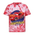thumbnail image 6 of Disney Boy's 3-Pack Cars Lightning McQueen Short Sleeve Graphic Tee Shirt Set, 6 of 7