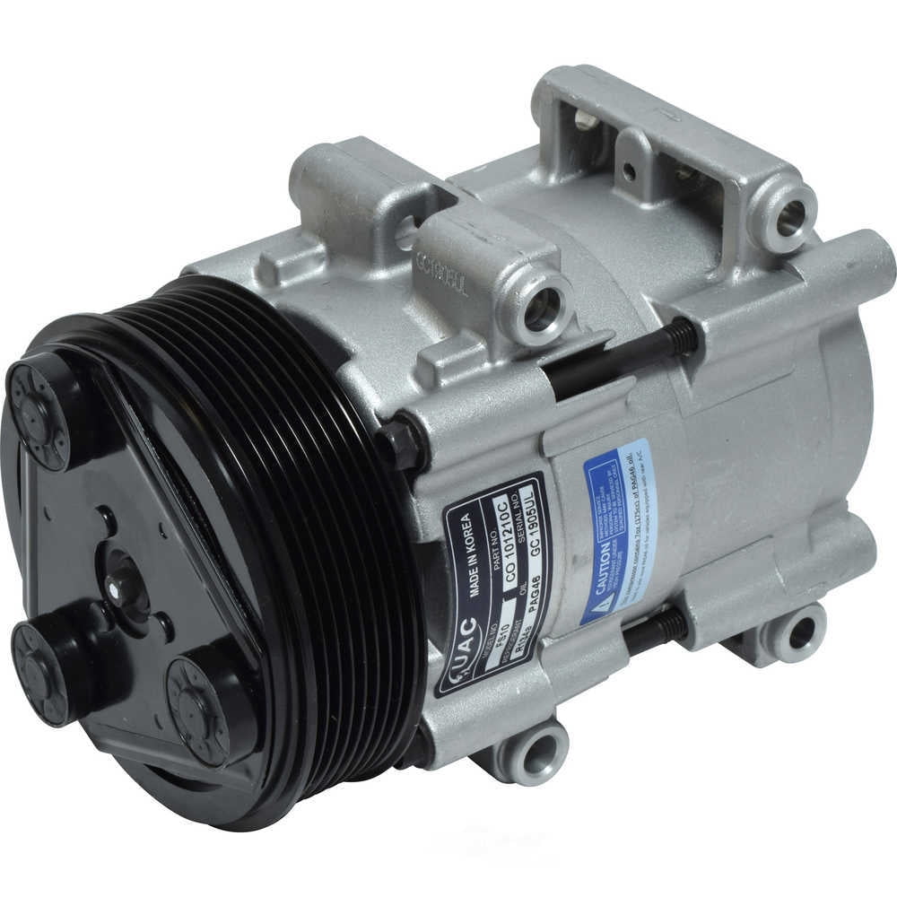New UAC CO 101210C A/C Compressor -- FS10 Compressor Assembly Fits select: 1989-1995 FORD THUNDERBIRD SUPER COUPE, 1989-1990 MERCURY COUGAR XR7