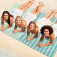 thumbnail image 4 of SIYTUAU Microfiber Beach Blanket Double Sided Large Rectangular 200X140 Cm Quick Dry Sand Free Mat For Travel Pool, 4 of 6