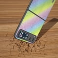thumbnail image 5 of for Motorola Moto Razr 40 Bling Case, Motorola Moto Razr 40 Phone Case Glitter Hybrid Case [Hard PC + PU Leather] Rugged Case Slim Shockproof Protective Phone Cover,Rainbow, 5 of 7