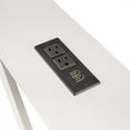 thumbnail image 6 of Narrow Console Table with Built in Outlet 33"H - White, 6 of 7