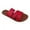 Red, variant on Utoimkio Open Toe Flat Sandals for Women Summer Casual Footbed Slide Sandals for Women Slip On Summer Casual Walking Shoes