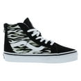 thumbnail image 2 of Vans Sk8 High PS Boys Shoes Size 11, Color: Flame Camo Black/Grey, 2 of 5
