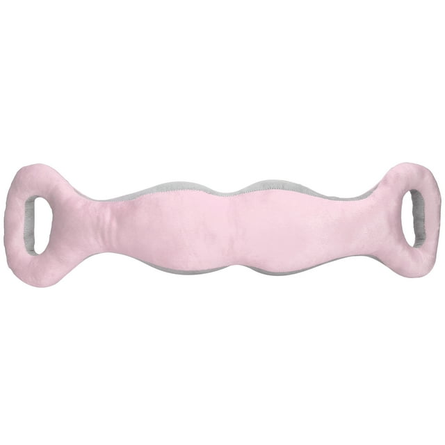 Banda de estiramiento de yoga JAAS Banda de ejercicio de tela suave rosa