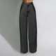 thumbnail image 1 of WILLBEST Pantalones Casuales para Mujer, Vaqueros elegantes con Rayas de Patchwork, Cintura Alta, Corte Holgado, Vaqueros con Bloques de Color, Pantalones Rectos de Pierna Ancha Extra Grande, 1 of 4