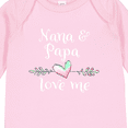 thumbnail image 4 of Inktastic Nana and Papa Love Me Heart Grandchild Boys or Girls Long Sleeve Baby Bodysuit, 4 of 5