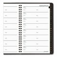 thumbnail image 4 of Telephone/Address Book, 4.78 x 8, Black Simulated Leather, 100 Sheets | Bundle of 10, 4 of 5