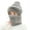 Gray, variant on XMMSWDLA Women Winter Hats One-Piece Fleece Lined Knit Mask Set Skull Neck Circle Scarf Ski Snow Hat Cap with Pomwomen Hats for Winter