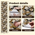 thumbnail image 5 of Peel and Stick Wallpaper Contemporary Painting Fluid Arch Circle Wall Mural 23.6in x 9.8ft Self Adhesive Removable Wall Paper Renter Friendly Wallpaper for Nursery Bedroom Cabinets, 5 of 8