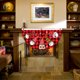 thumbnail image 1 of Navidad medio abanico bandera banderines en forma de abanico regalo de decoración de Navidad al aire libre (enano), 1 of 5