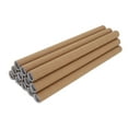 thumbnail image 1 of 12 Pcs Round Paper Tubes Poster Storage Tubes Multipurpose Mailing Poster Paper Tubes With Plastic Lid, 1 of 8