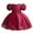 Red, variant on WOYY Toddler Girls Short Sleeve Bow Embroidery Evening Dress Party Pageant Gown, Sizes 6M-5T