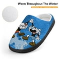 thumbnail image 4 of Cuphead Mugman Kid's Cotton Slippers Winter Warm Soft Plush Slippers with Rubber Sole Non-Slip Indoor Outdoor Slip on Shoes Fluffy House Slippers For Boys Girls Teen, 4 of 8
