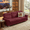 Burgundy, variant on KavlSean 82" Velvet Comfy Upholstered Cloud Couch, 3-Seater Deep Seat Sofa with Removable Cushion & Nailhead Trim, Modern Compress Couch with Curved Armrest, Easy Assembly for Living Room, Apartment