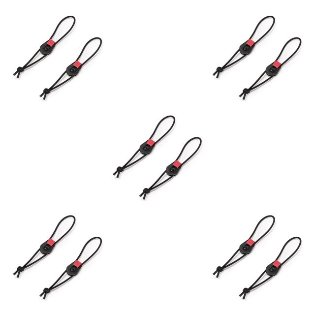 Greeniant 1 Juego de Clip de caña, contenedores de poste ligero, accesorios de pesca, prácticos palos de nailon, Clips, varillas, lazos para Type2 NO2