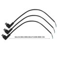 thumbnail image 3 of 4Pcs Short Right Angle USB Cable C to 4 Pin Bare Wire Open End Wire 90 Degree USB Type C Male Plug, 3 of 4