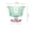 A, variant on Petal Shaped Glass Cup, Transparent Stemmed Goblet, Multipurpose Dessert and Sweet Wine Glass for Home Party Table Decor