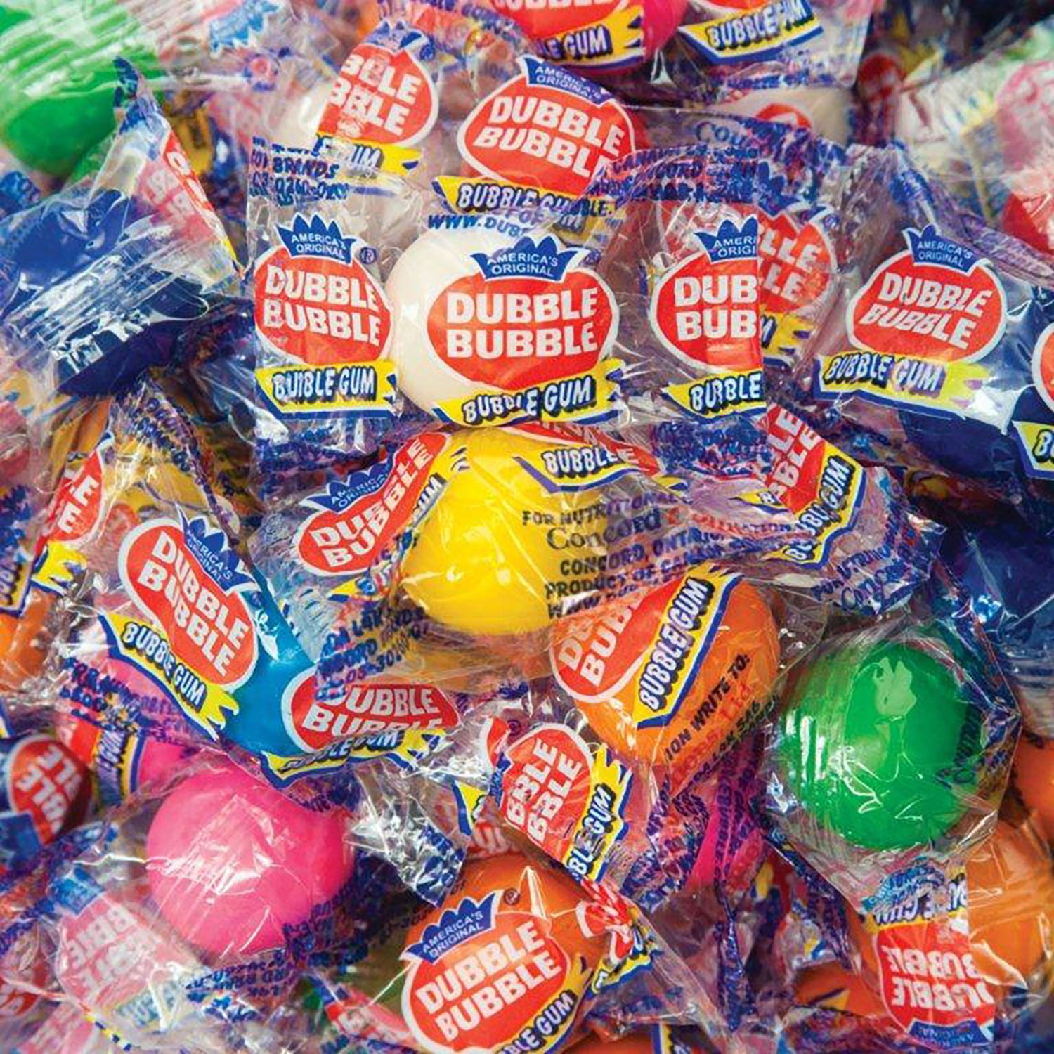 Dubble Bubble Individually Wrapped Gumballs (850 ct.)