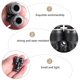 thumbnail image 3 of Air Pipe Cylinder Quick Connector Y-Type Tube Connector 12Pcs Ideal For Automobile Industry Featuring Flow Control, 3 of 4