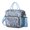 Sky-blue-14, variant on Artistic Paisley Pattern Insulated Lunch Box – Retro Decorative Bag with Pockets and Adjustable Strap
