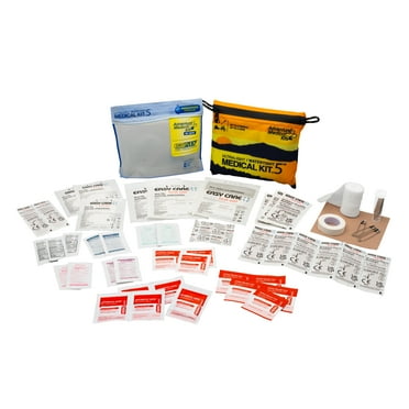Adventure Medical Kit Ultralight/Watertight Medical Kit .5 - Up to 2 People, Up to 2 Days - Includes Bandages, Blister Essentials & More - Perfect for Hiking, Biking & Climbing