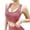 Red, variant on Nilvkv Sports Bras for Women, Sports Bra, Solid Yoga Bra Fast Dry Sweat Wicking Active Intimate Gray 42BC