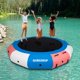 thumbnail image 1 of Inflatable Water Trampoline, 10/12/15FT Floating Lake Trampoline for Adults Portable Bounce Swim Platform for Lake, Pools with Pump and Rope Ladder, 1 of 5