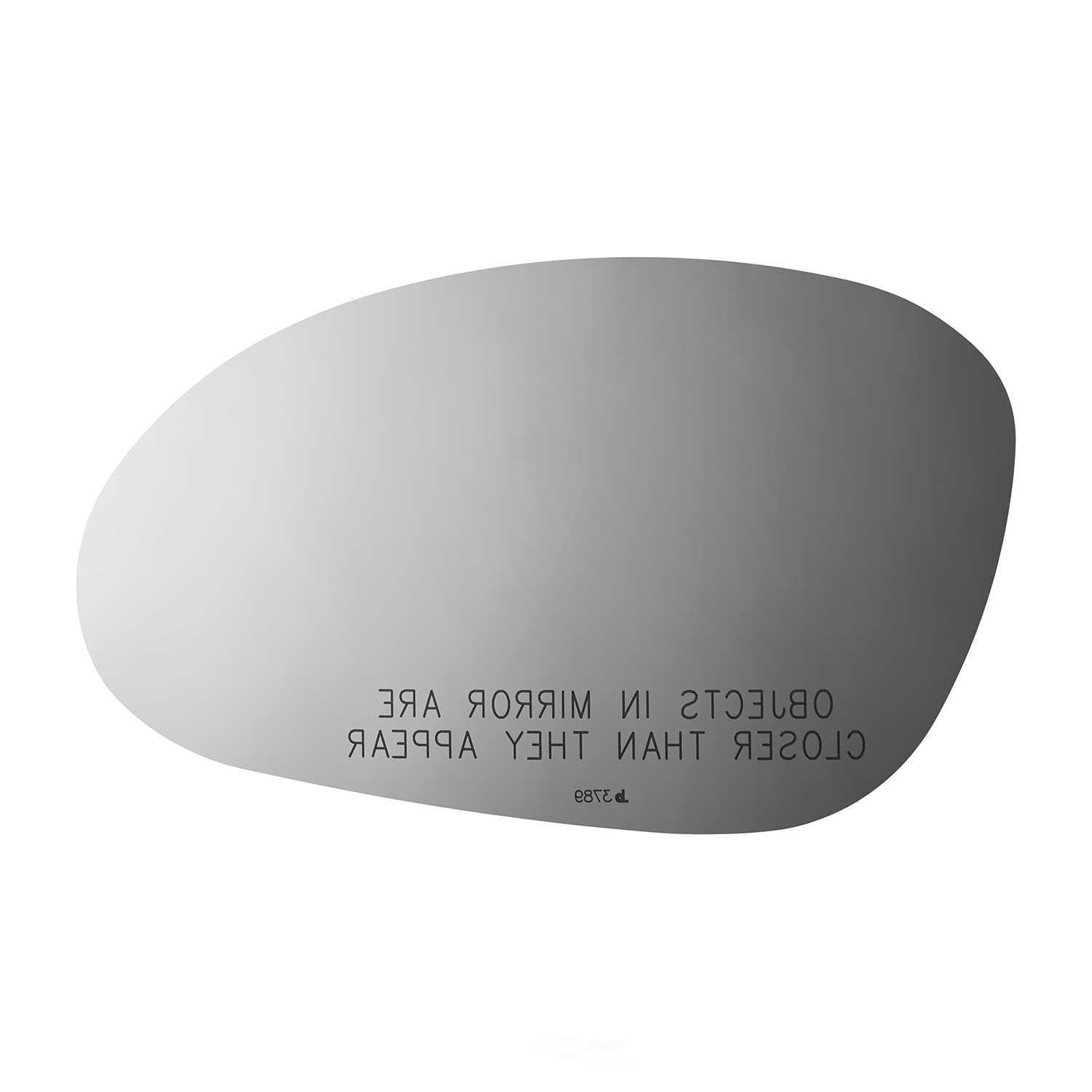 Burco Side View Mirror Replacement Glass - Clear Glass - 3789