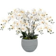 thumbnail image 6 of Vanity Art 36.22" H Artificial Phalaenopsis Orchids Floral Arrangement in Pot, 6 of 7