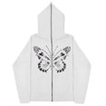 thumbnail image 2 of Sudaderas informales con esqueleto Y2k oscuro europeo y americano para hombres y mujeres, sudaderas con capucha góticas para parejas, sudadera con cremallera de gran tamaño Harajuku, 2 of 5