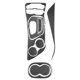 thumbnail image 1 of Juego de pegatinas de 9 piezas para portavasos de agua del panel de engranajes del automóvil, 1 of 8