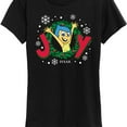thumbnail image 3 of Inside Out 2 - Joy Wreath  - Women's Short Sleeve Graphic T-Shirt, 3 of 5